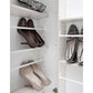 Linear 2 mirrored door shoe storage unit by Birex - myitalianliving
