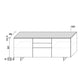 Slim Sideboard by Dall'Agnese