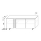 Slim Up Sideboard by Dall'Agnese