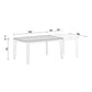 Smooth Extendable Dining Table by Dall'Agnese