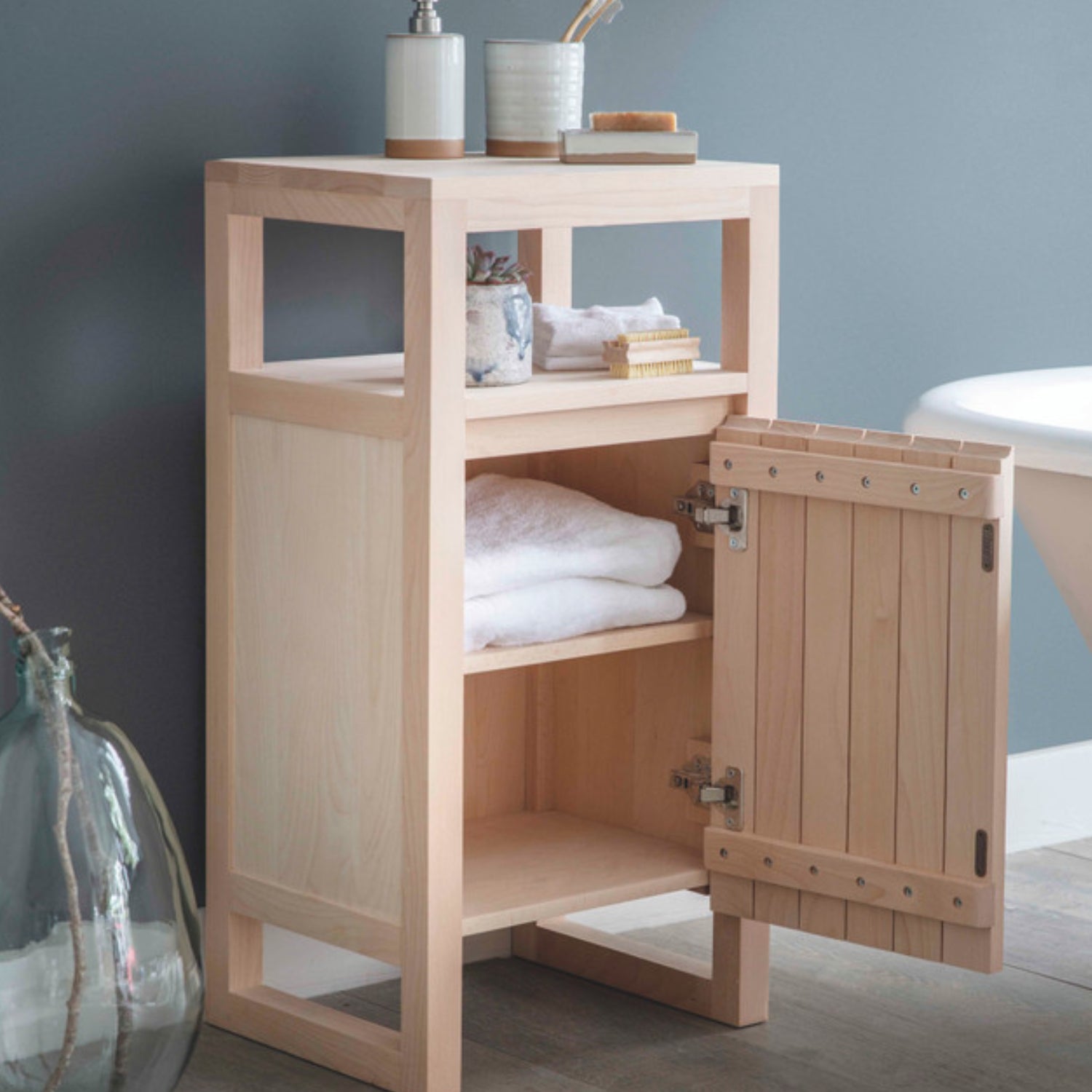 Southbourne Floor Standing Single Cabinet by Garden Trading - Beech