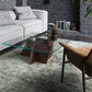 Stripe modern staggered base coffee table by Dall'Agnese