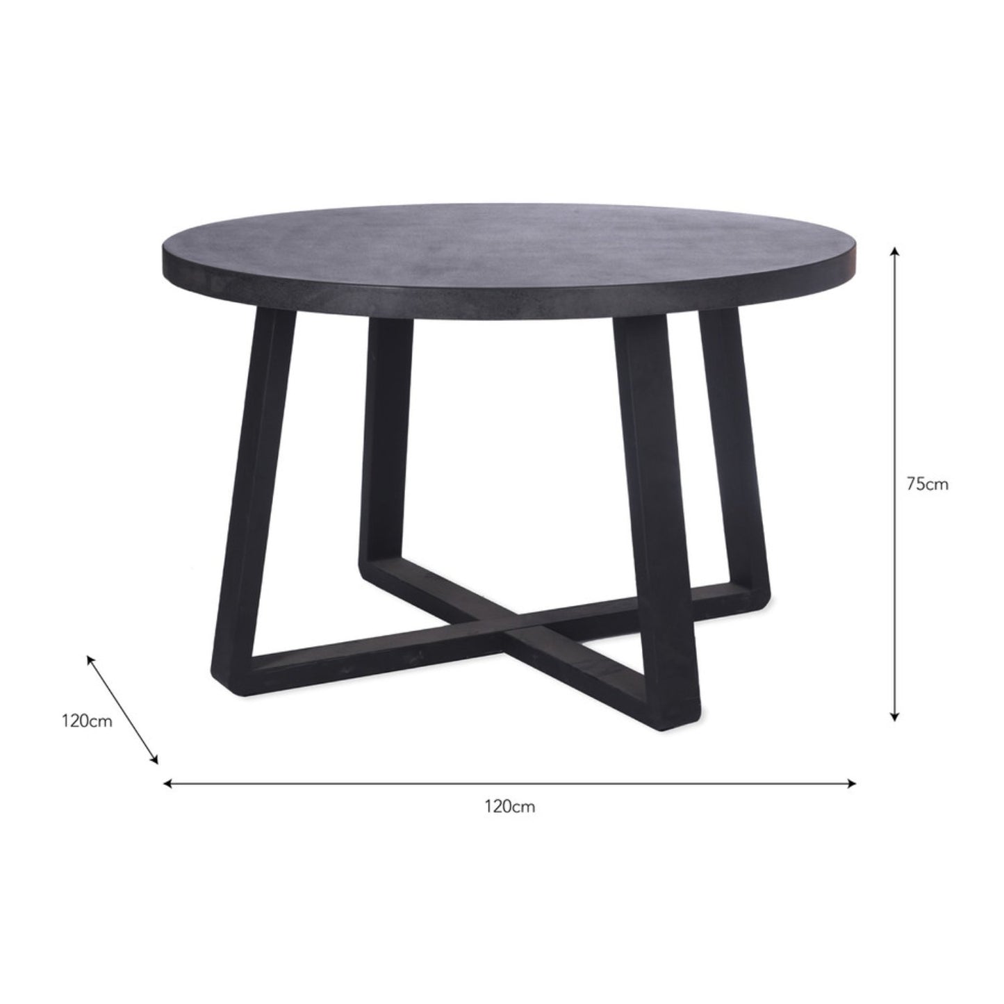 Talland Table by Garden Trading - Poly Cement