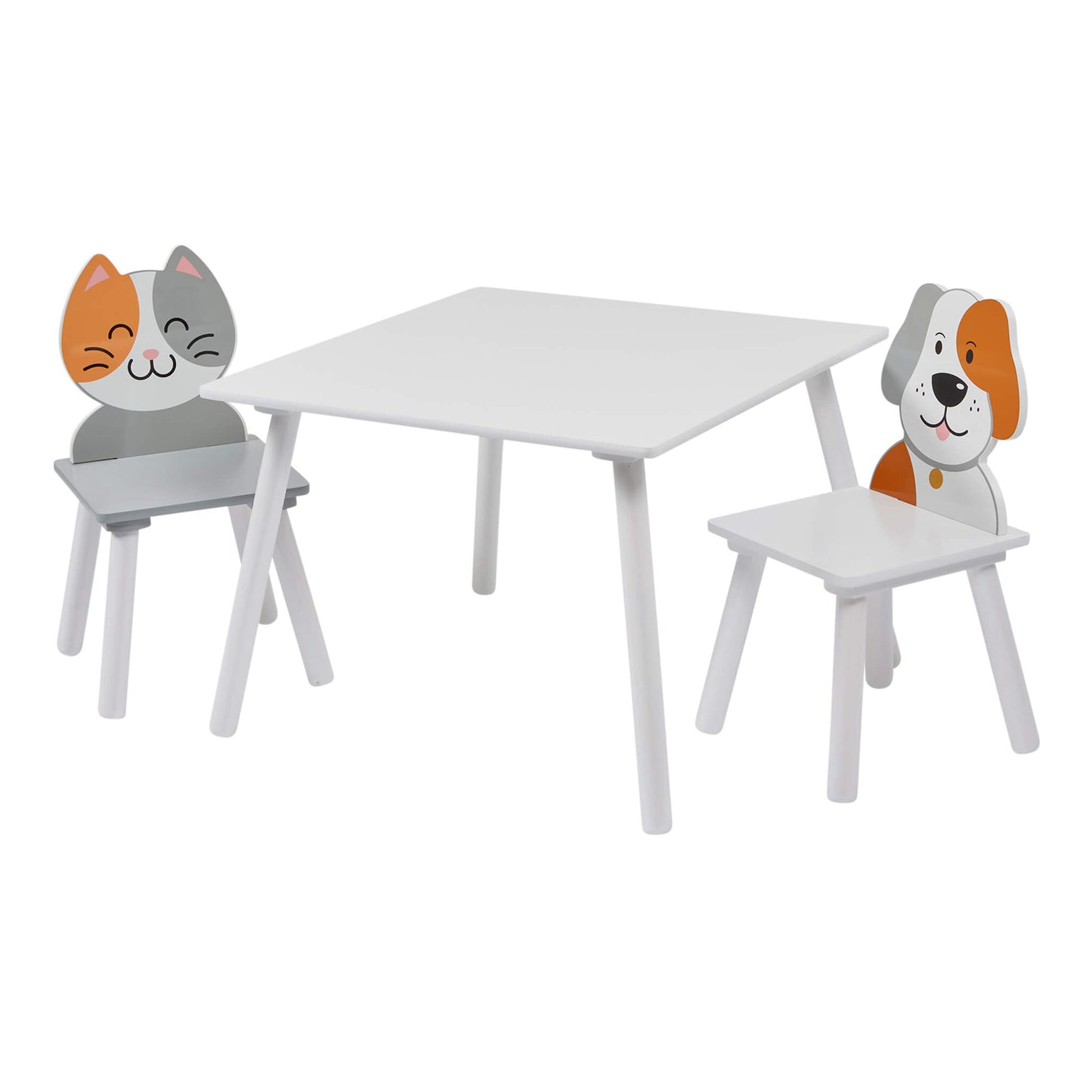 Cat and Dog Table and Chairs by Liberty House Toys