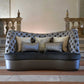 Thalia Grey 3-Seater Sofa by Domingo Salotti