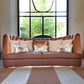 Thalia Brown 3-Seater Sofa by Domingo Salotti