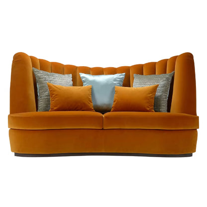 Thalia Saffron 3-Seater Sofa by Domingo Salotti