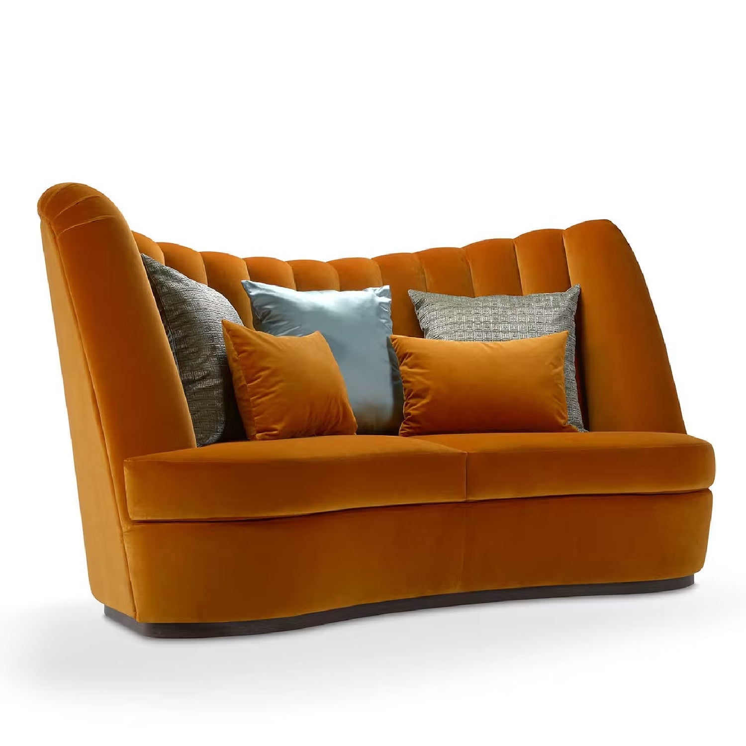 Thalia Saffron 3-Seater Sofa by Domingo Salotti