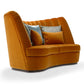 Thalia Saffron 3-Seater Sofa by Domingo Salotti