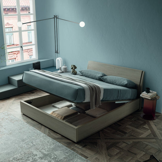 Tod Wooden Bed by Santa Lucia