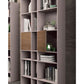 Wall 12 Bookcase by Orme Design