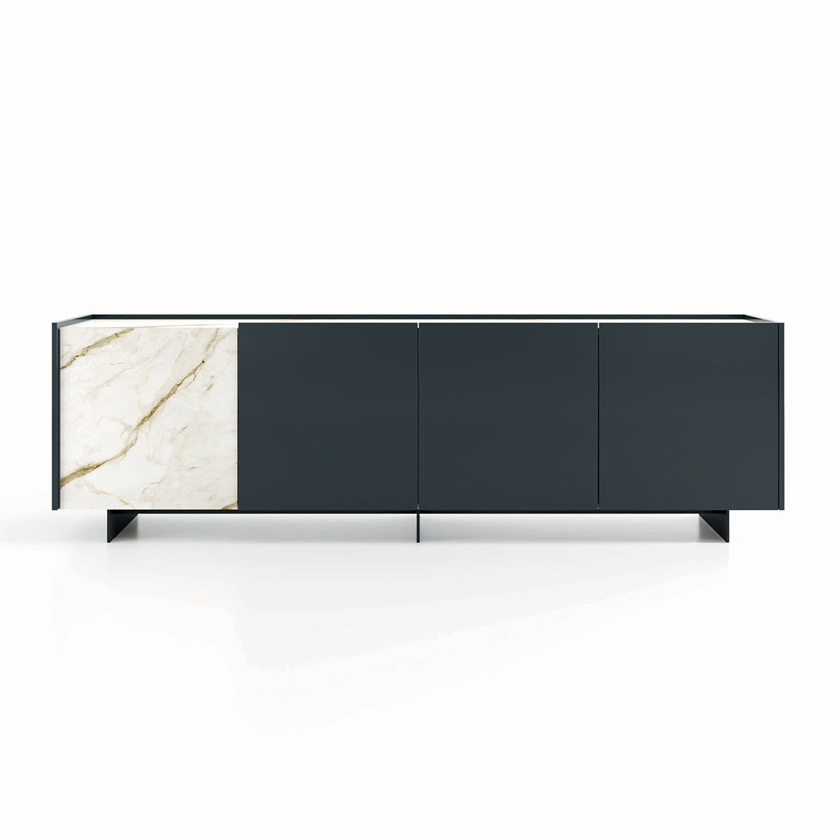 Wrap Sideboard with Ceramic Door by Dall'Agnese